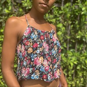 Floral Flow Top